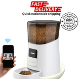 Smart Pet Feeding Bundle – Automatic Pet Feeder + Water Bottle + Drinking Fountain | PawVortex