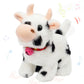 Hopearl Walking Interactive Electronic Pet Plush Toy – Woof, Nodding Head & Wagging Tail, 7'' – Gifts for Toddlers