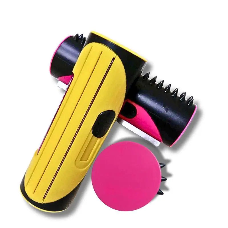 Stainless Steel Pet Comb – Hair Removal & Knot Detangler for Dogs & Cats