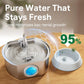 Automatic Dog Watering Dispenser Bowl – 108oz Stainless Steel