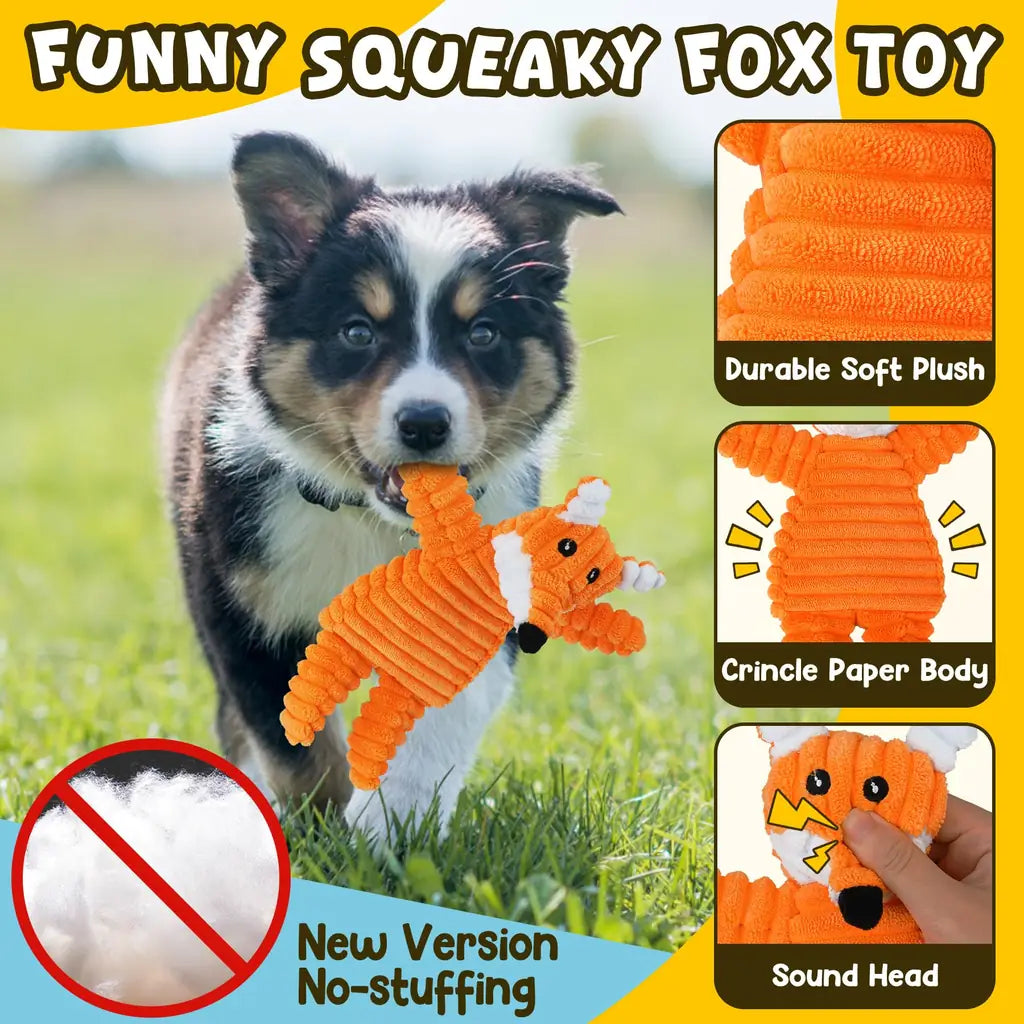 Zeaxuie Luxury Puppy Toys for Teething Small Dogs – Squeaky, Rope & Treat Ball Set
