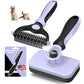 3-in-1 Dog Grooming Set | Slicker Brush, Dematting Rake & Flea Comb