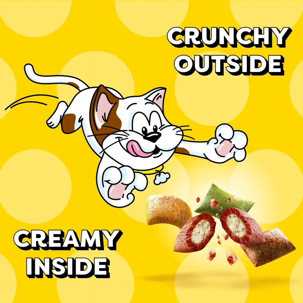 Temptations Cat Treats ShakeUps | Clucky Carnival | Crunchy & Soft Chicken Bites | 5.29 oz & 12-Pack