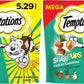 Temptations Cat Treats ShakeUps | Crustacean Celebration | Crunchy & Soft Seafood Bites | 5.29 oz, 2-Pack & 12-Pack