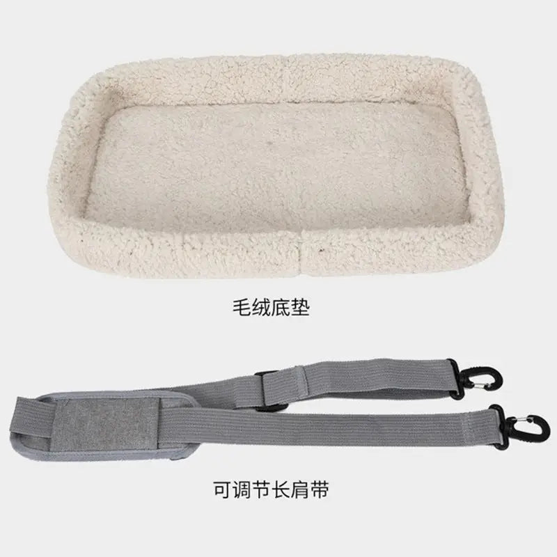 Portable Pet Backpack – Dog Outing & Crossbody Travel Bag
