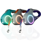 LED Luminous Dog Leash – Automatic Retractable Pet Walking Rope