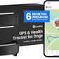 Tractive Smart Dog GPS Tracker with Live Tracking and Vital Signs Monitoring