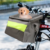 Bicycle Pet Carrier Bag – Portable Bike Basket for Dogs & Cats