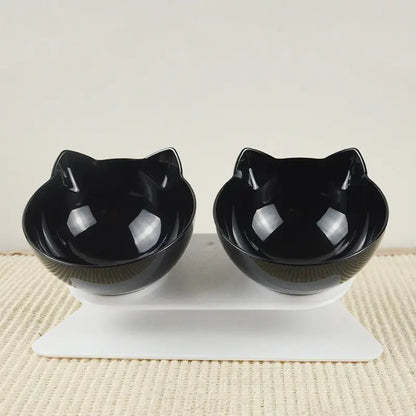 DuoDine Elevated Pet Feeder - Double Non-Slip Bowl Stand