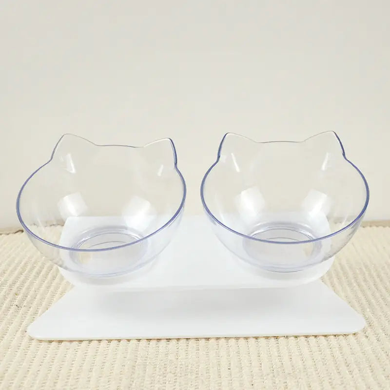 DuoDine Elevated Pet Feeder - Double Non-Slip Bowl Stand