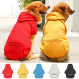 Adventure Ready Hoodie - Fleece-Lined Dog & Cat Sweater with Zipper Pocket