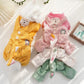 Dino-Roar 3D Costume - Warm Four-Legged Pet Jacket