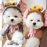 Cozy Critter Hoodie - Fleece Pet Sweater with Fun Design