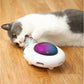 Gravitational UFO Flying Saucer Cat Toy – Electric Self-Entertainment Turntable with Cat Wand & Ball