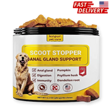 Kinpur Pet Care Scoot Stopper Soft Chews   Fiber for Dogs   Dog Anal
