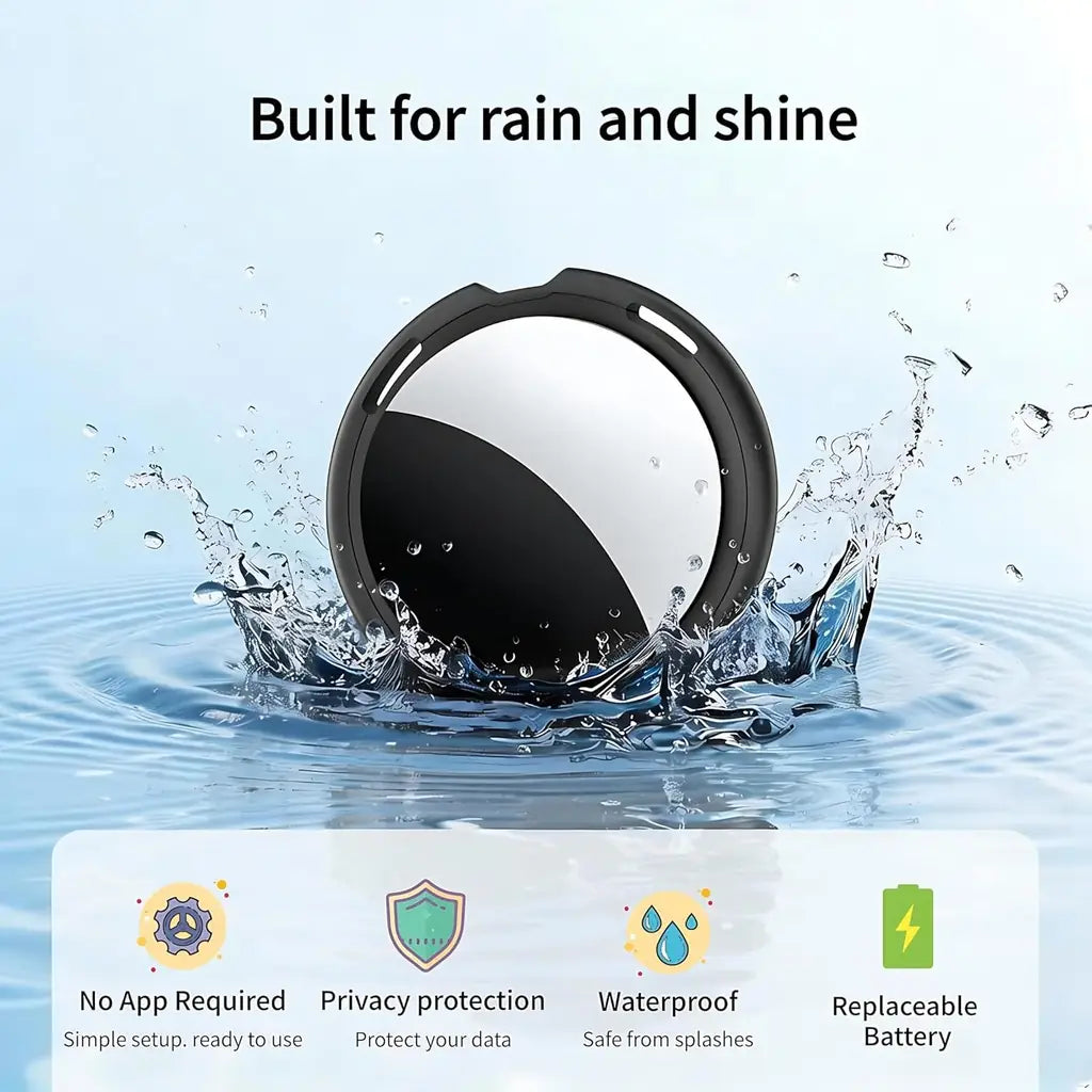 Apple Find My Pet Tracker 2 Pack – MFi Certified Bluetooth Tag for iPhone