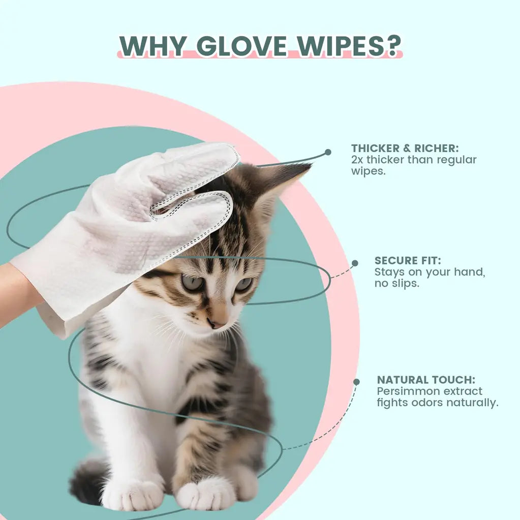 Unscented Plant-Based Pet Wipes for Dogs & Cats – Paw, Butt & Coat Cleaning