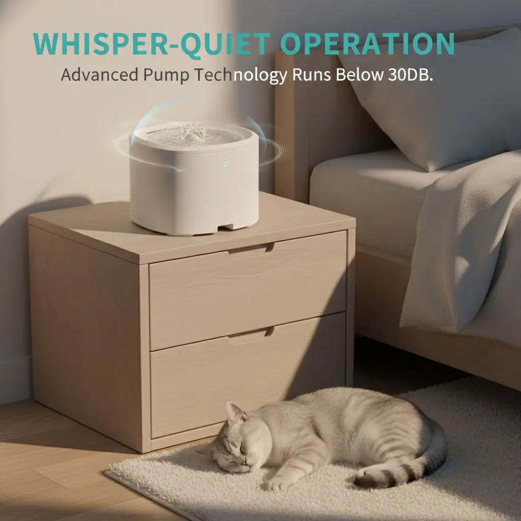 PawVortex 3L Pet Water Fountain – Ultra Quiet USB Rechargeable