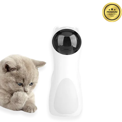 Automatic Laser Cat Toy – LED Red Light Bear Design