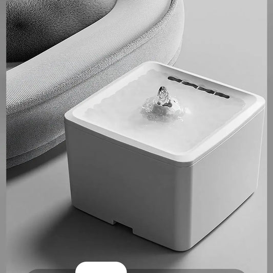 Pet Water Fountain 128 oz, Ultra-Silent <20dB Automatic Dispenser | PawVortex