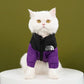 Cozy Cuddler Cat Jacket - Plush Winter Vest