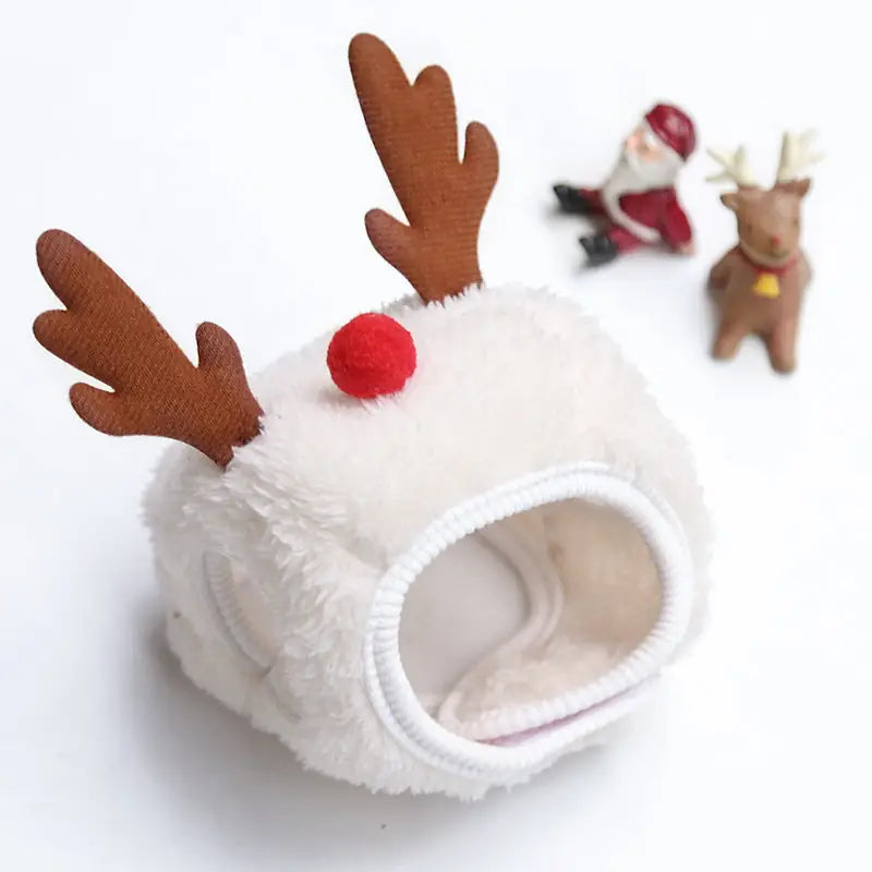 Festive Pet Set - Christmas Hat & Bib for Dogs and Cats