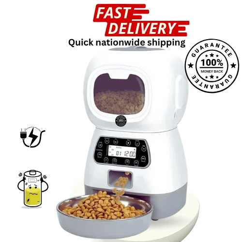 3.5 L Smart Pet Feeder – Smart Scheduled Feeding for Pets