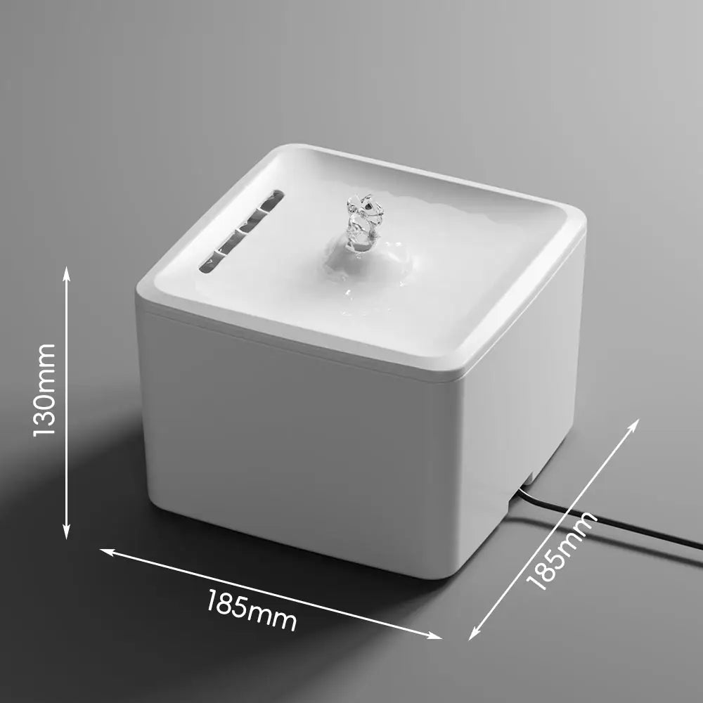 Pet Water Fountain 128 oz, Ultra-Silent <20dB Automatic Dispenser | PawVortex