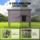VEVOR Outdoor Cat House – Wooden Feral Cat Shelter with Roof & PVC Door Flaps
