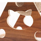 Wooden Sisal Cat Scratcher Ball – Scratch-Resistant Post