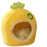 Pineapple Hideaway - Enclosed Cat Tent for Cozy Naps