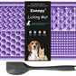Dog Lick Mat for Anxiety Relief — Zonopy Slow Feeder Licking Mat with Suction Cups
