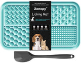 Dog Lick Mat for Anxiety Relief — Zonopy Slow Feeder Licking Mat with Suction Cups